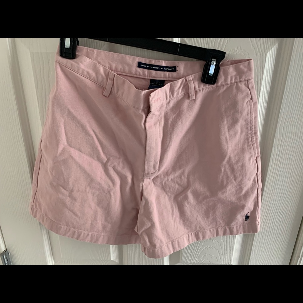 Pink cotton shorts